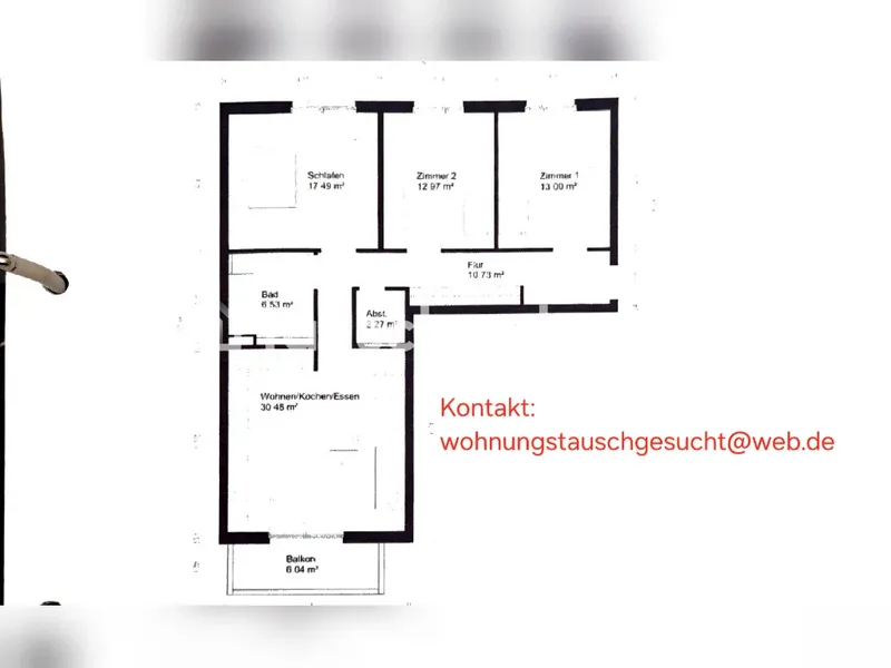 Tauschwohnung: Moderne 4-Zimmer-Wohnung in Karlshorst — photo 1